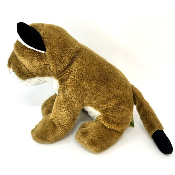Wild Republic Mountain Lion Realistic Plush Wild Cat Animal Stuffed Toy K&M 10" - Picture 6 of 12